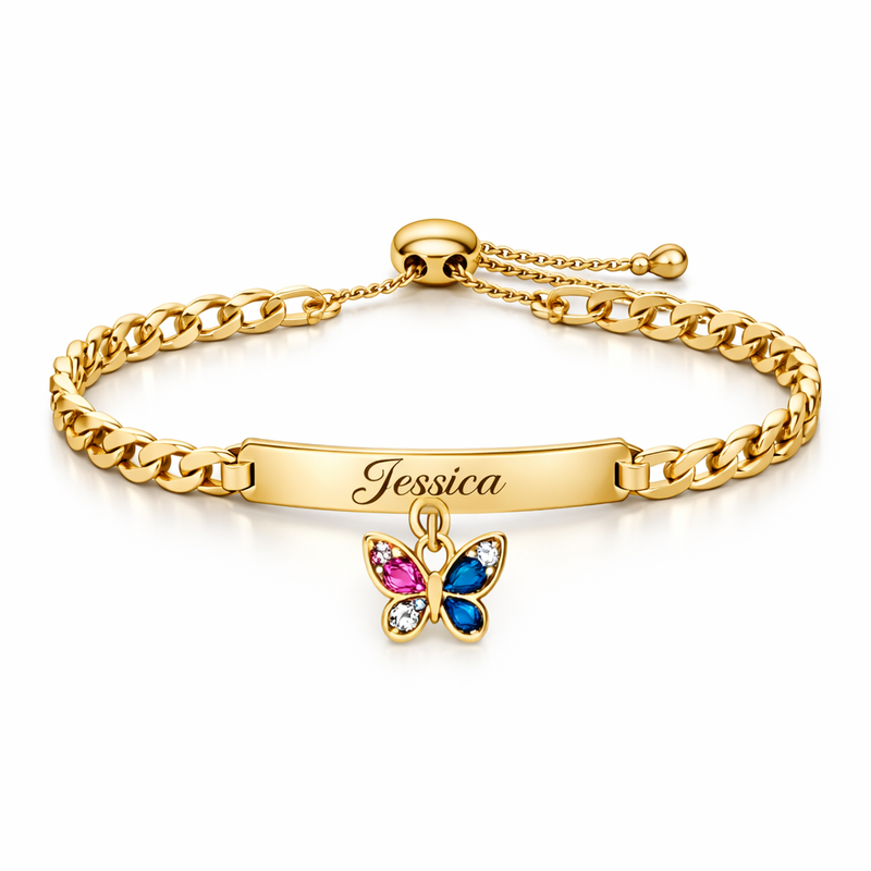 Why a Butterfly Birthstone Charm Bracelet is the Perfect Personalized Gold Stainless Steel Jewelry Gift for Your Business Why a Butterfly Birthstone Charm Bracelet is the Perfect Personalized Gold Stainless Steel Jewelry Gift for Your Business