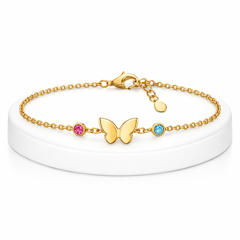 Butterfly Birthstone Charm Bracelet Customization Trends Driving Wholesale Growth in Gold Stainless Steel Personalized Jewelry Manufacturing 6 Butterfly Birthstone Charm Bracelet Customization Trends Driving Wholesale Growth in Gold Stainless Steel Personalized Jewelry Manufacturing