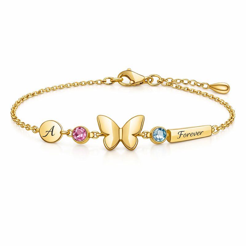 Butterfly Birthstone Charm Bracelet Customization Trends Driving Wholesale Growth in Personalized Gold Stainless Steel Jewelry 8 Butterfly Birthstone Charm Bracelet Customization Trends Driving Wholesale Growth in Personalized Gold Stainless Steel Jewelry