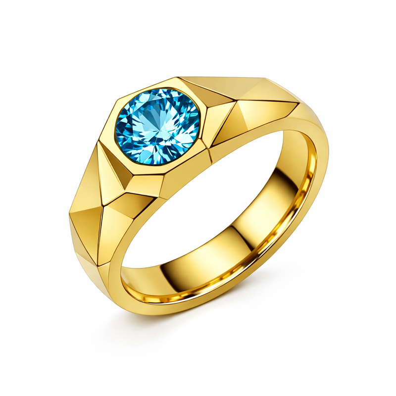 Geometric Birthstone Ring Trends: Boost Sales with Zircon Gold Plated and Modern Stainless Steel Finger Rings for OEM/ODM Geometric Birthstone Ring Trends: Boost Sales with Zircon Gold Plated and Modern Stainless Steel Finger Rings for OEM/ODM