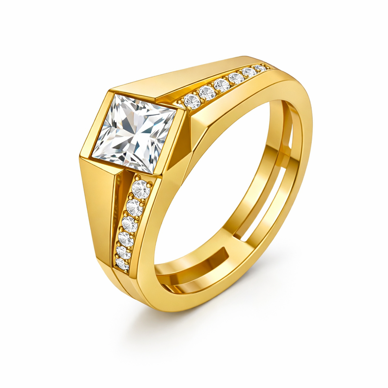 Why Geometric Zircon Rings Are the Perfect Choice for Modern Gold Plated Stainless Steel Jewelry Manufacturers 8 Why Geometric Zircon Rings Are the Perfect Choice for Modern Gold Plated Stainless Steel Jewelry Manufacturers