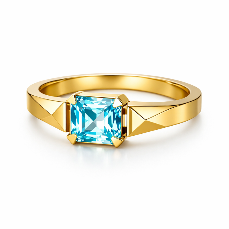 Geometric Birthstone Ring Trends: Boost Sales with Gold Plated Stainless Steel & Modern Zircon Finger Rings 3 Geometric Birthstone Ring Trends: Boost Sales with Gold Plated Stainless Steel & Modern Zircon Finger Rings