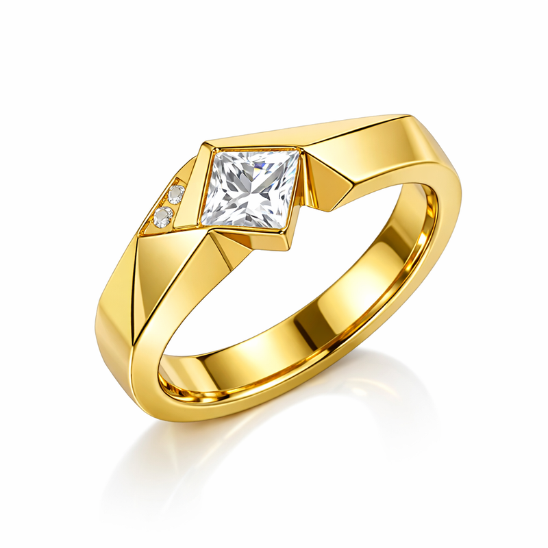 Geometric Zircon Rings and Modern Stainless Steel Jewelry: The Future of Custom Gold Plated Finger Rings for Your Business 3 Geometric Zircon Rings and Modern Stainless Steel Jewelry: The Future of Custom Gold Plated Finger Rings for Your Business