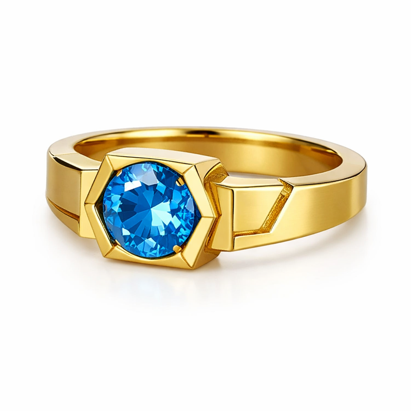 Geometric Birthstone Ring, Zircon Gold Plated Ring, and Modern Stainless Steel Finger Rings: Elevate Your Jewelry Line with Customization and Durability Geometric Birthstone Ring, Zircon Gold Plated Ring, and Modern Stainless Steel Finger Rings: Elevate Your Jewelry Line with Customization and Durability