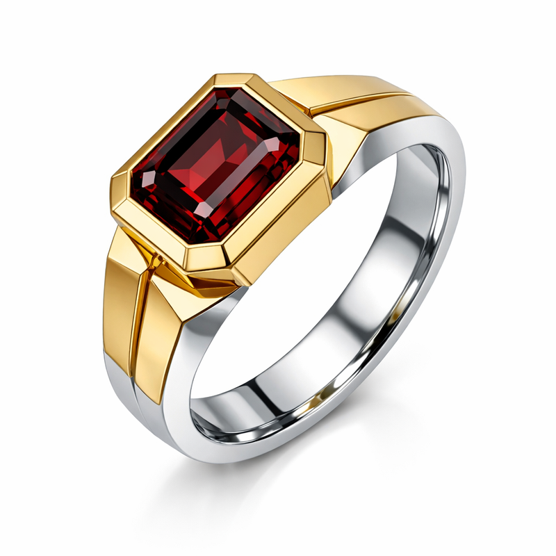 Geometric Birthstone Rings: Elevating Your Jewelry Brand with Customization, Gold Plated Zircon, and Modern Stainless Steel Finger Rings 3 Geometric Birthstone Rings: Elevating Your Jewelry Brand with Customization, Gold Plated Zircon, and Modern Stainless Steel Finger Rings