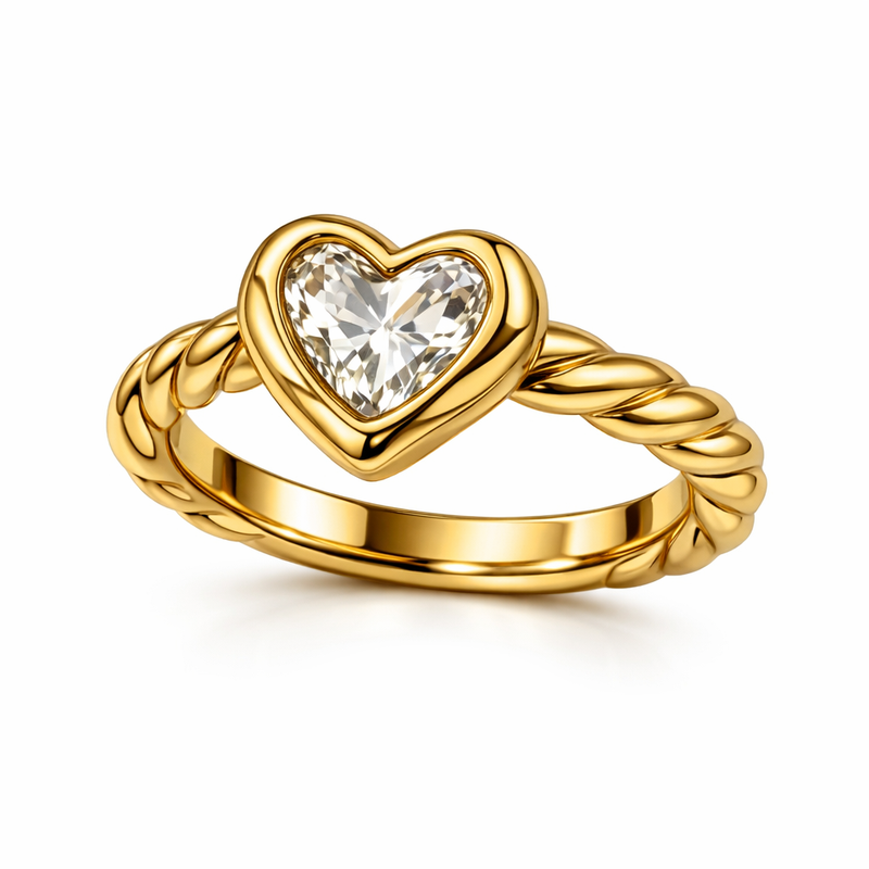 Boost Your Jewelry Business with Vintage Twisted 14k Gold Stainless Steel Irregular Heart Ring: Custom Irregular Heart Gold Rings for Women 8 Boost Your Jewelry Business with Vintage Twisted 14k Gold Stainless Steel Irregular Heart Ring: Custom Irregular Heart Gold Rings for Women