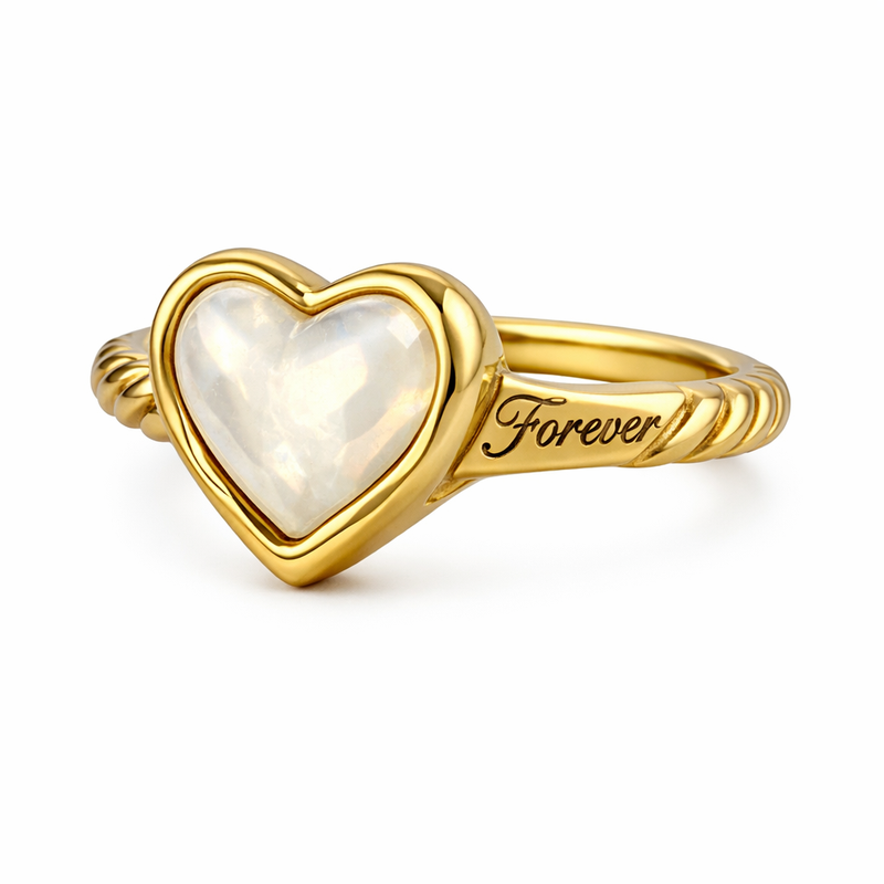 Vintage Twisted 14k Gold Stainless Steel Irregular Heart Ring: Customization and Wholesale Opportunities for Jewelry Manufacturers 2 Vintage Twisted 14k Gold Stainless Steel Irregular Heart Ring: Customization and Wholesale Opportunities for Jewelry Manufacturers