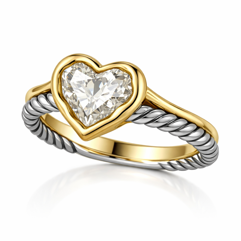 Vintage 14k Gold Heart Ring Trends: Boost Sales with Twisted Stainless Steel & Irregular Heart Ring Designs 5 Vintage 14k Gold Heart Ring Trends: Boost Sales with Twisted Stainless Steel & Irregular Heart Ring Designs