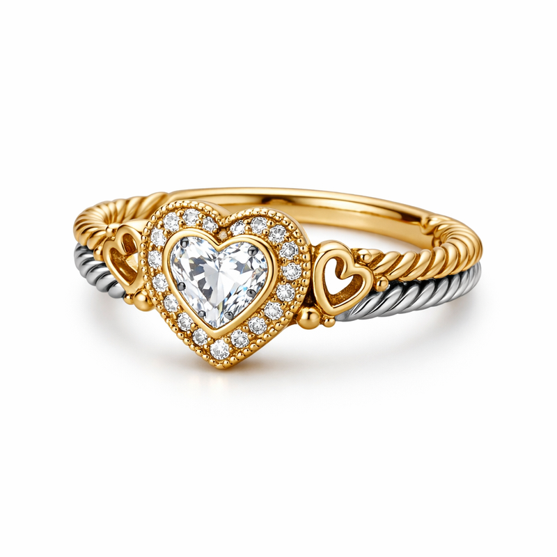 Wholesale Opportunities: Customizing Vintage 14K Gold Heart Rings & Twisted Gold Stainless Steel Rings for Your Jewelry Brand Wholesale Opportunities: Customizing Vintage 14K Gold Heart Rings & Twisted Gold Stainless Steel Rings for Your Jewelry Brand