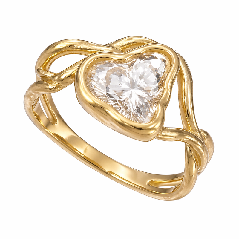 Vintage Twisted 14k Gold Stainless Steel Irregular Heart Ring Customization Trends Driving Wholesale Jewelry Business Growth 3 Vintage Twisted 14k Gold Stainless Steel Irregular Heart Ring Customization Trends Driving Wholesale Jewelry Business Growth