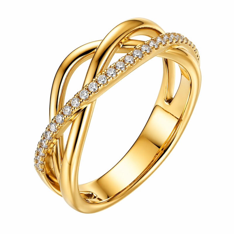 Discover the Elegance and Durability of Chic 14k Gold Plated Rings: Top Trends in Intertwined Zircon Rings and Stainless Steel Gold Plated Jewelry for Wholesale 9 Discover the Elegance and Durability of Chic 14k Gold Plated Rings: Top Trends in Intertwined Zircon Rings and Stainless Steel Gold Plated Jewelry for Wholesale