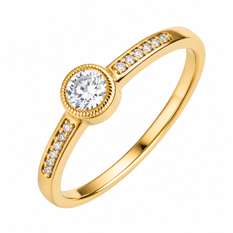 Why the Chic 14k Gold Plated Ring is a Must-Have for Your Wholesale Jewelry Collection: Exploring Stainless Steel and Zircon Variants 9 Why the Chic 14k Gold Plated Ring is a Must-Have for Your Wholesale Jewelry Collection: Exploring Stainless Steel and Zircon Variants